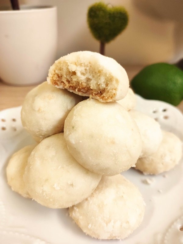 【烘焙食譜】檸檬雪球酥餅做法~免雞蛋簡單好做~入口即溶香氣迷人的美式小點心 - 第11張圖 檸檬雪球食譜