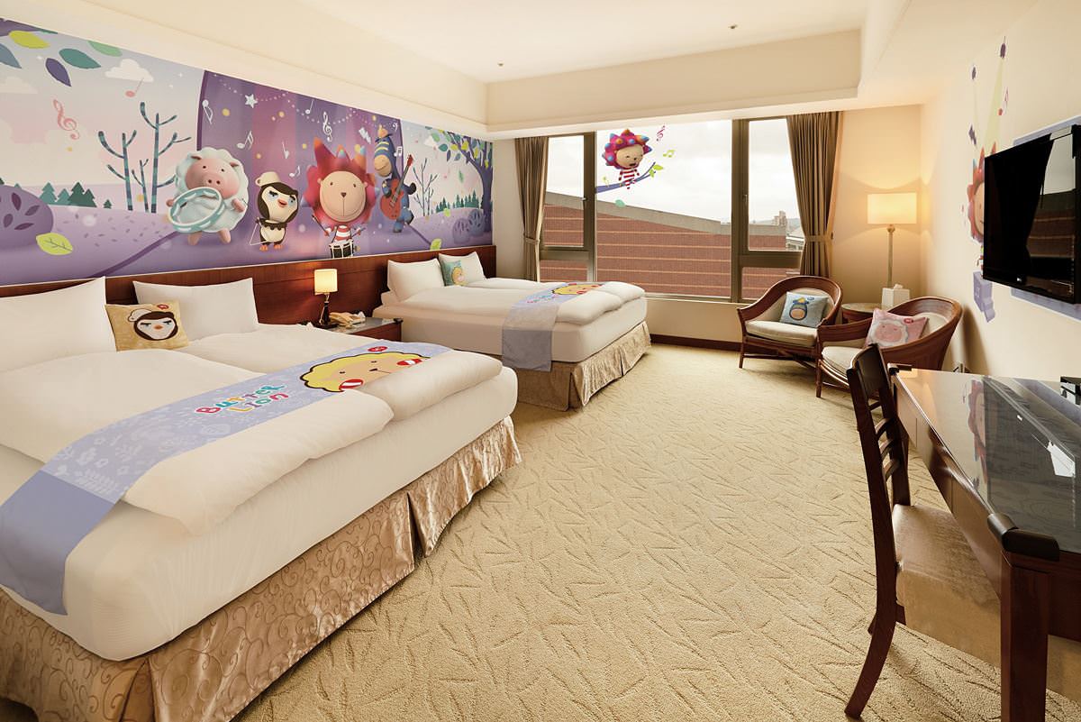 渴望會館奶油獅主題房