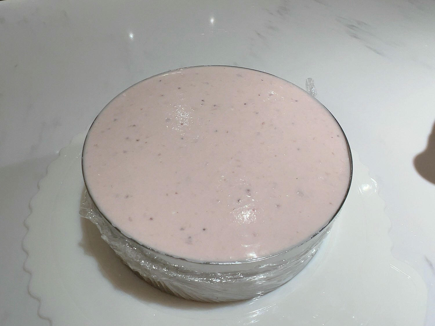 草莓慕斯巴斯克乳酪蛋糕