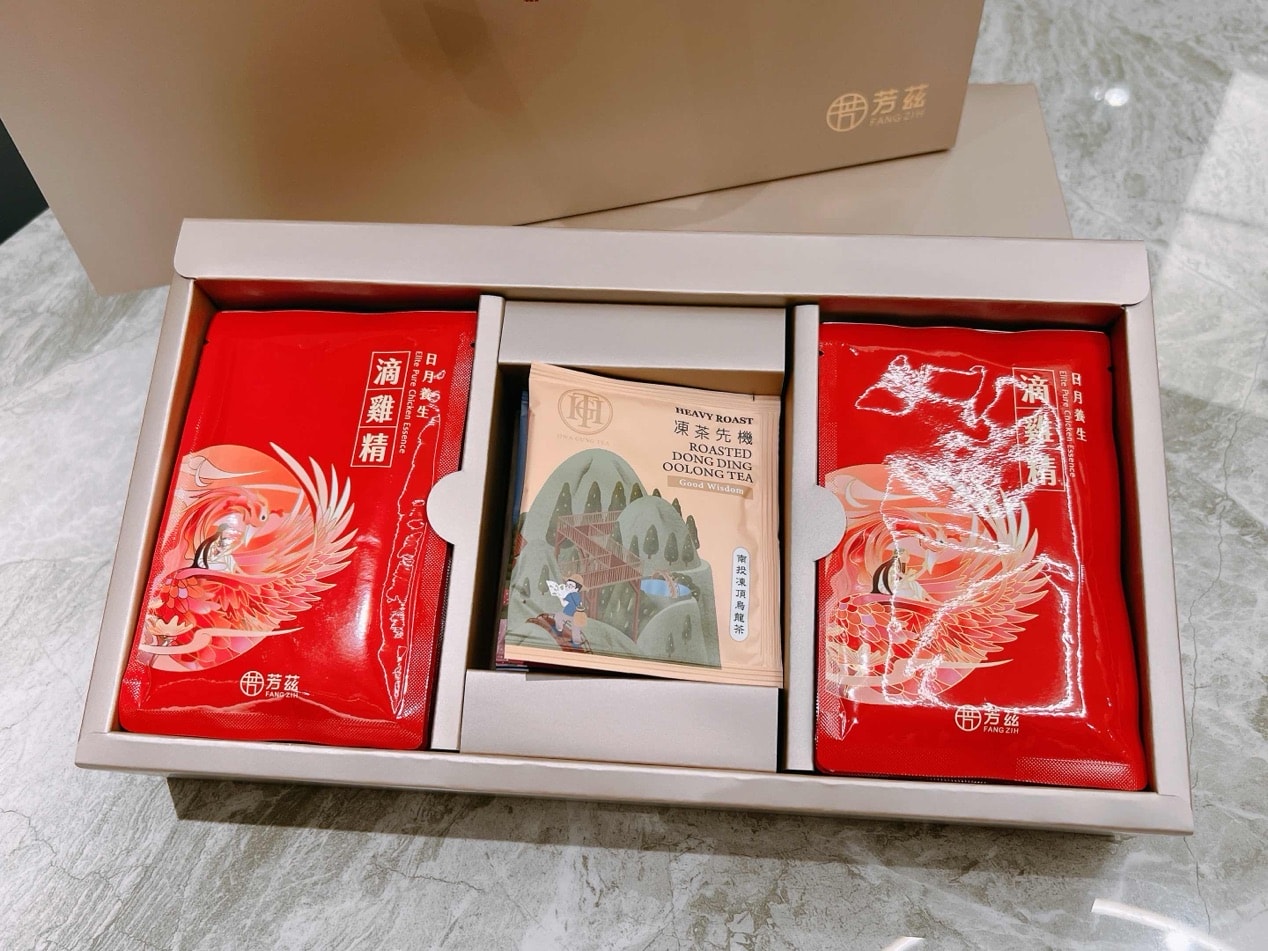 過年送禮芳茲滴雞精禮盒