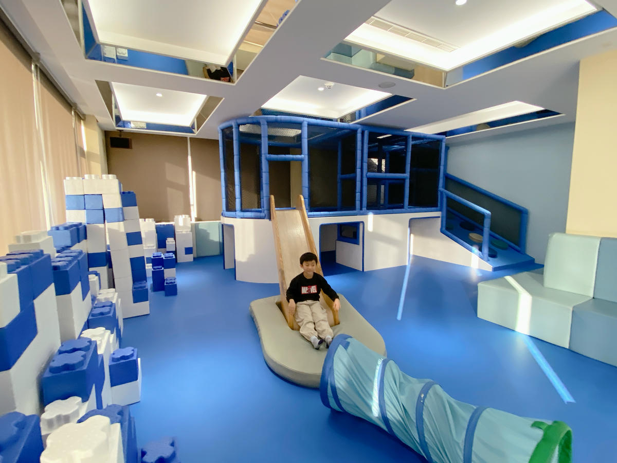 台中水雲端旗艦概念旅館兒童遊戲室